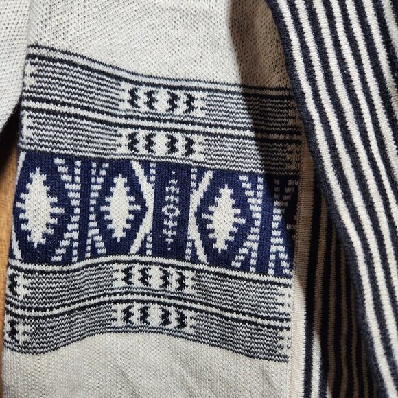 NEW Belldini Southwestern Long Open Front Cardigan Jacket Sweater Size Small S I - Picture 6 of 10